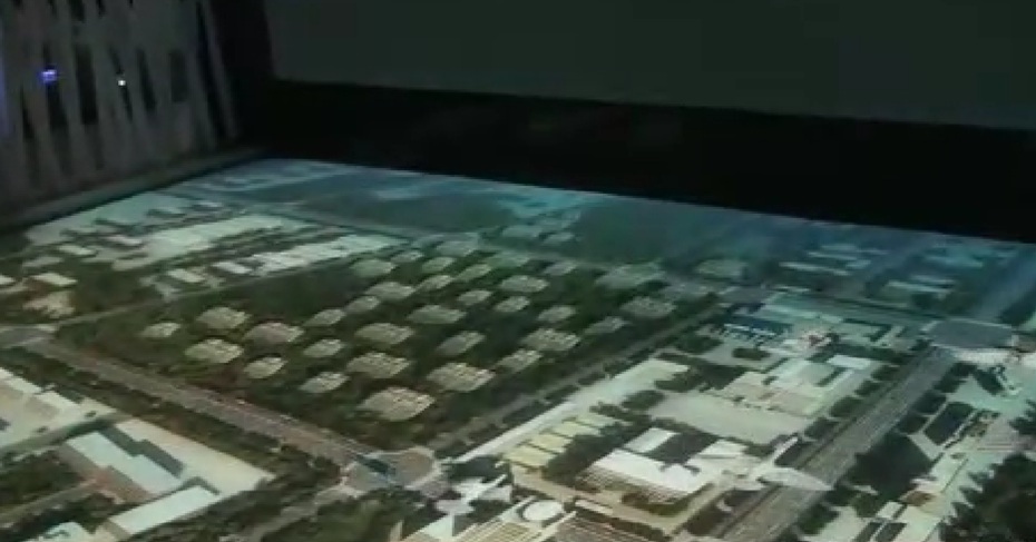三河城市规划展览馆数字沙盘图 三河城市规划展览馆数字沙盘图